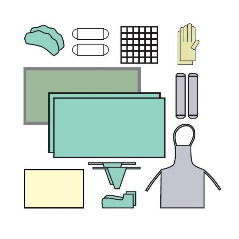 Комплект онкоколоноскопія, нестерильний, одноразового використання ,ТМ «АХІЛЛ»